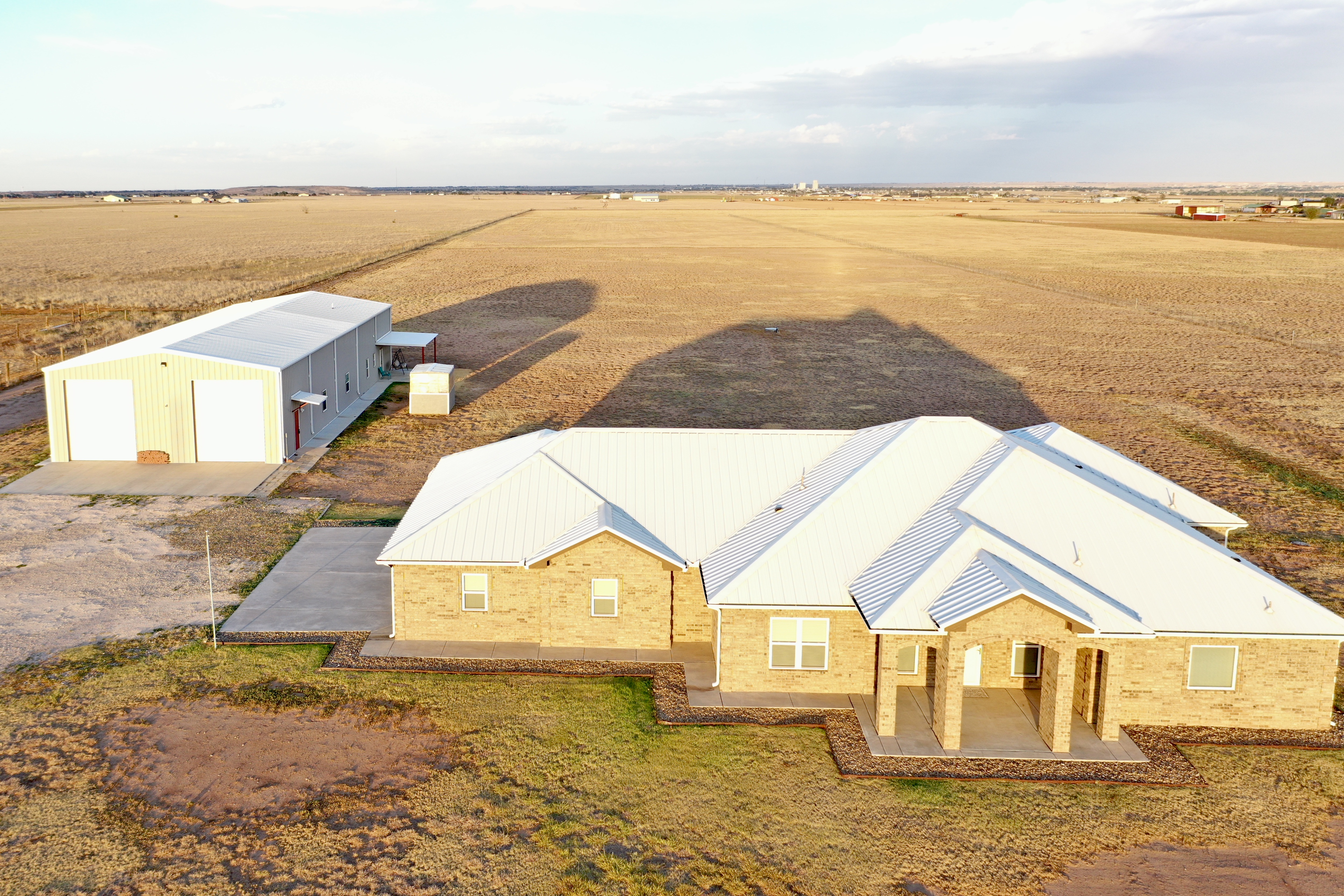 Aerial view of 21561 Arnot Road